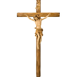 Cristo Pisa en cruz recta